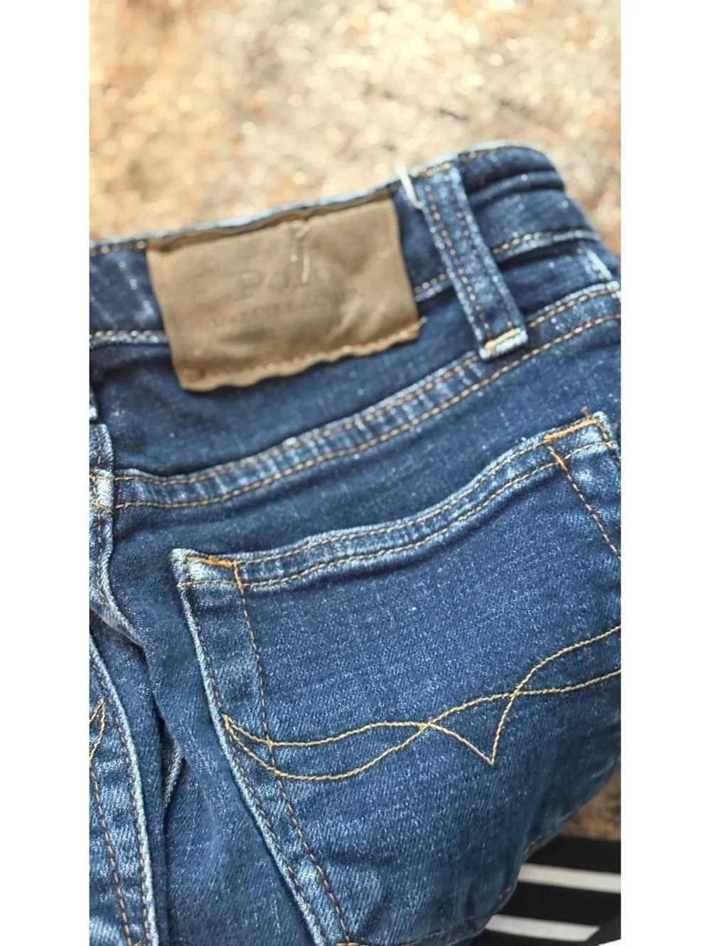 Polo Ralph Lauren Hampton Straight Jeans Size 8